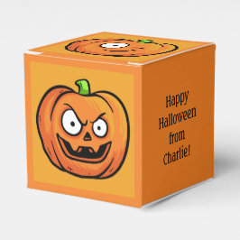 Halloween Pumpkins benutzerdefiniertes Textfeld Geschenkschachtel