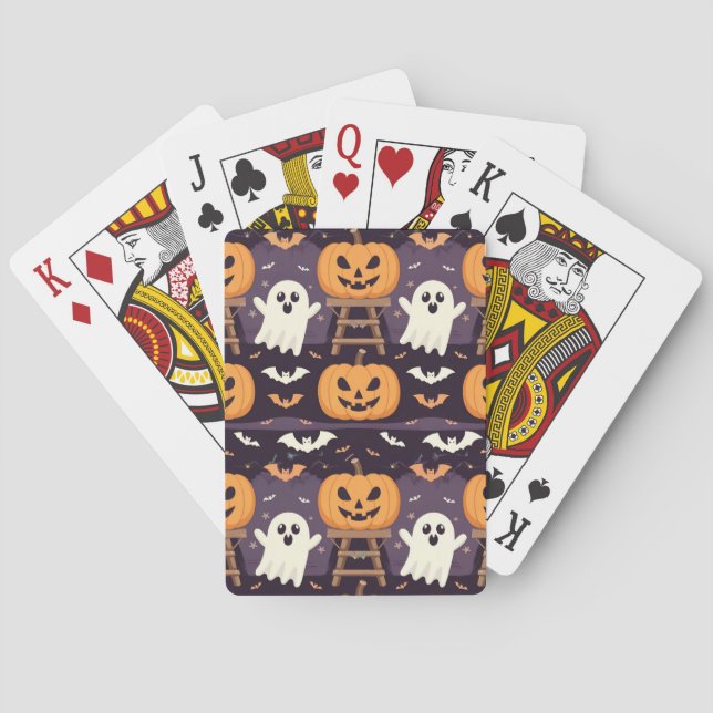 Halloween Pumpkins Card Deck Spielkarten (Rückseite)