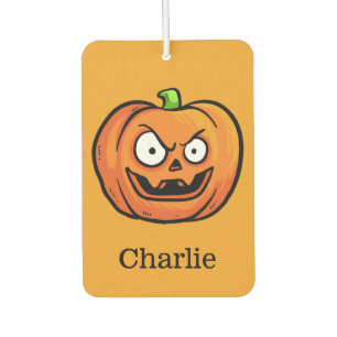 Halloween Pumpkins individuelle Name Frische Autolufterfrischer