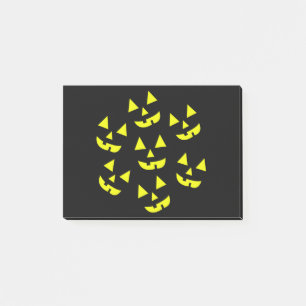 Halloween Pumpkins Jack O' Lantern Post-it Klebezettel