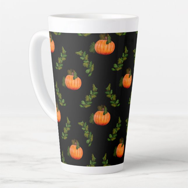 Halloween Pumpkins Milchtasse (Linke Ecke)