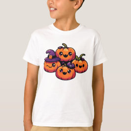 "Halloween Pumpkins mit Persönlichkeit" T-Shirt