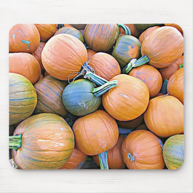 Halloween Pumpkins Mouse Pad Mousepad (Vorne)