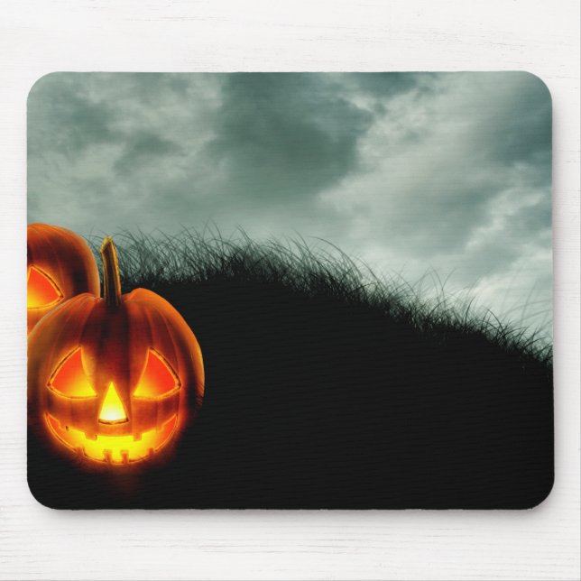 Halloween Pumpkins Mousepad (Vorne)