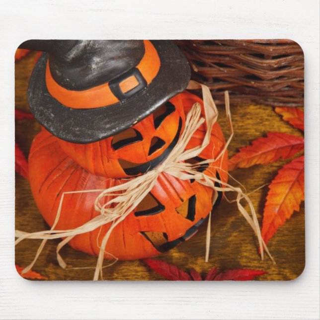 Halloween Pumpkins Mousepad (Vorne)