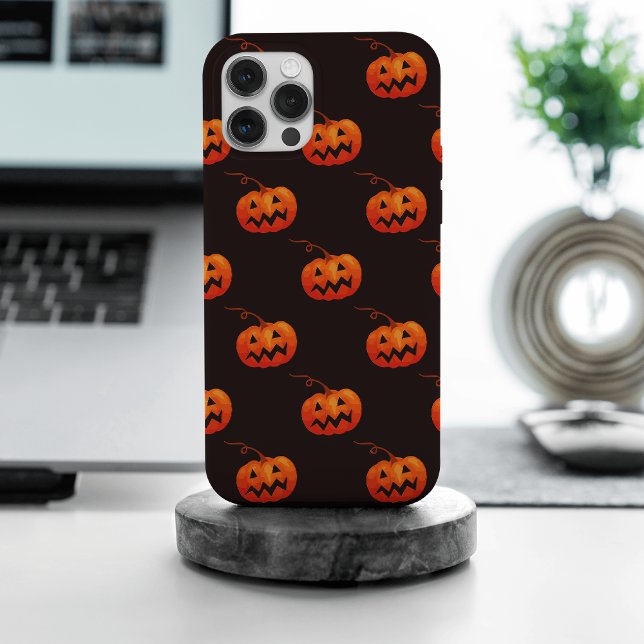 Halloween Pumpkins, Orange Pumpkins Trick oder Tre Case-Mate iPhone Hülle (Von Creator hochgeladen)