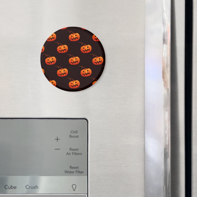Halloween Pumpkins, Orange Pumpkins Trick oder Tre Magnet (In Situ (Kühlschrank))