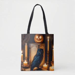 Halloween Pumpkins Owl Niedlich Spooky Festive Mag