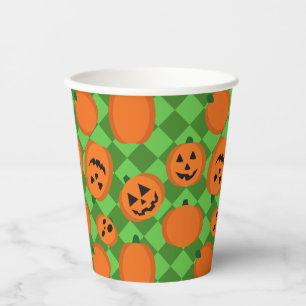 Halloween Pumpkins Paper Cup Pappbecher