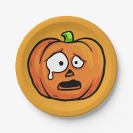 Halloween Pumpkins Papier Teller 7