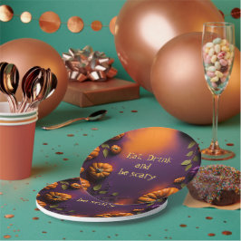 Halloween Pumpkins Pappteller