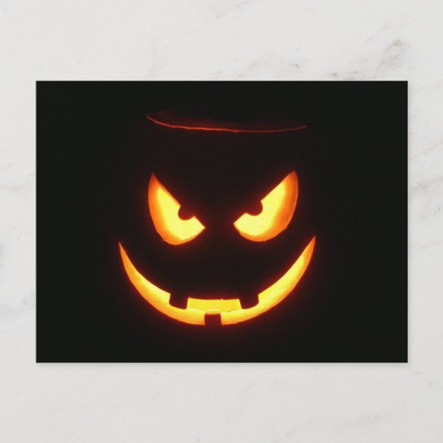 Halloween Pumpkins Postkarte (Vorderseite)