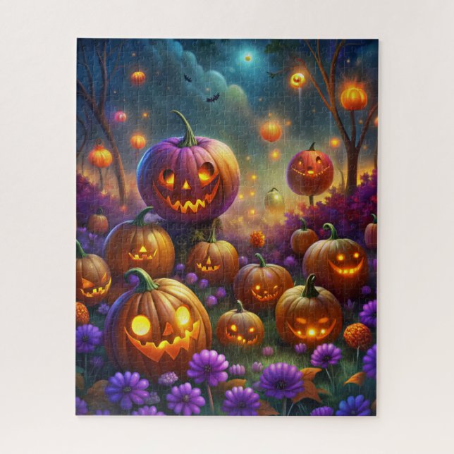 Halloween Pumpkins Puzzle (Vertikal)