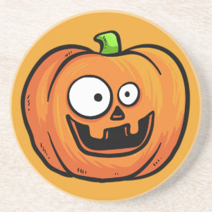 Halloween Pumpkins Sandstone Untersetzer 1 b