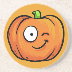 Halloween Pumpkins Sandstone Untersetzer 2 a