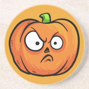 Halloween Pumpkins Sandstone Untersetzer 2b