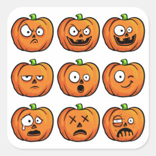 Halloween Pumpkins Sticker 1
