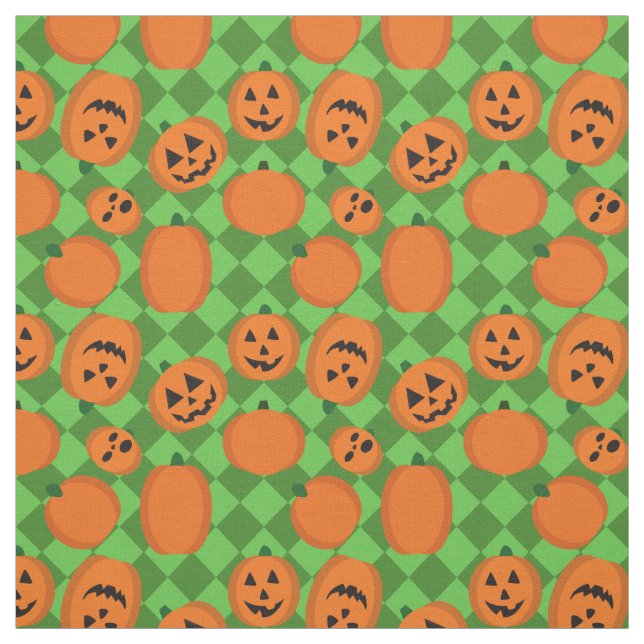 Halloween Pumpkins Stoff (Muster)