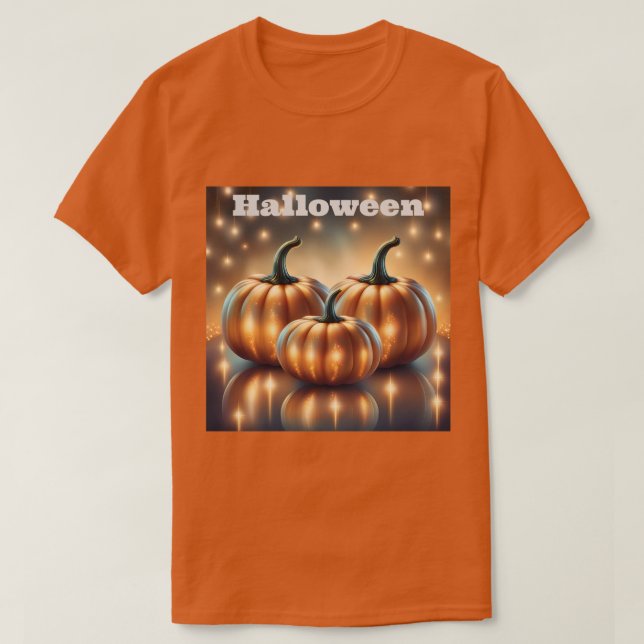 Halloween Pumpkins T - Shirt (Design vorne)