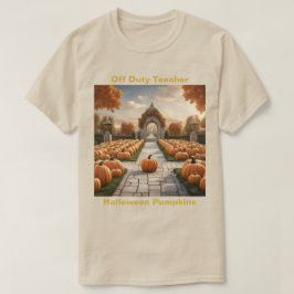 Halloween Pumpkins T - Shirt von Off Duty Teacher