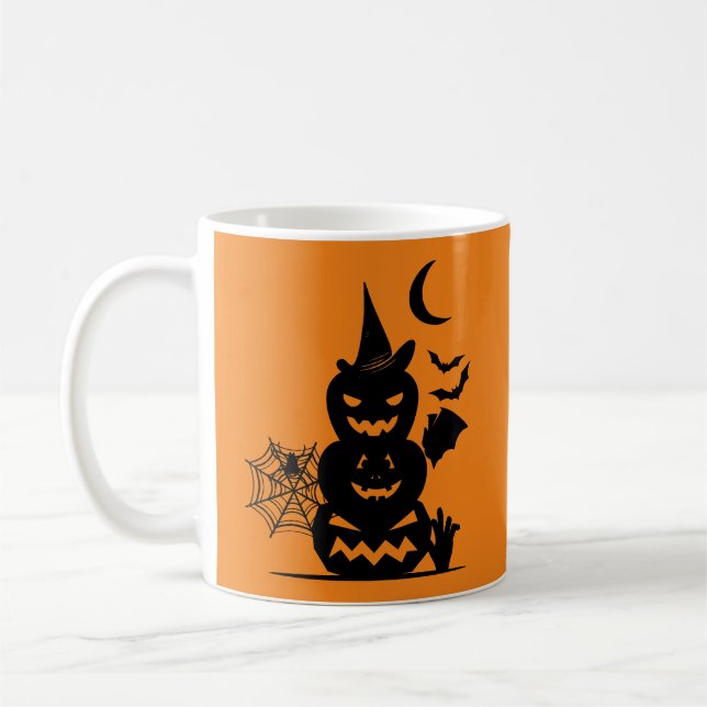 Halloween Pumpkins Tasse (Links)