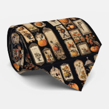 Halloween Pumpkins Vintage Tags