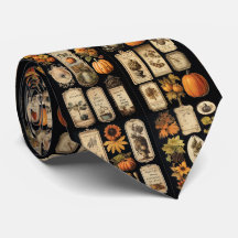 Halloween Pumpkins Vintage Tags