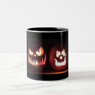 Halloween Pumpkins Zweifarbige Tasse