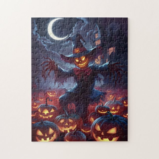 Halloween. Puzzle (Vertikal)