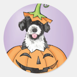 Halloween PWD Runder Aufkleber