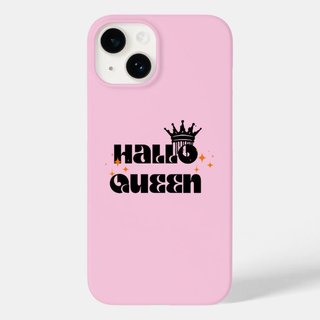 Halloween Queen, Halloqueen, Retro Halloween Art Case-Mate iPhone Hülle (Rückseite)