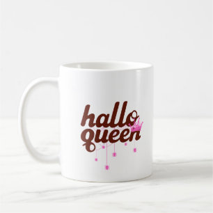 Halloween Queen, Halloqueen, Retro Halloween Art Kaffeetasse