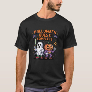 Halloween-Quest abgeschlossen Halloween-Kürbis-Arc T-Shirt