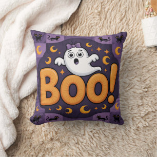 Halloween Quilt, Throw Kissen