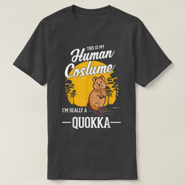 Halloween Quokka-T - Shirt6194 T-Shirt (Design vorne)