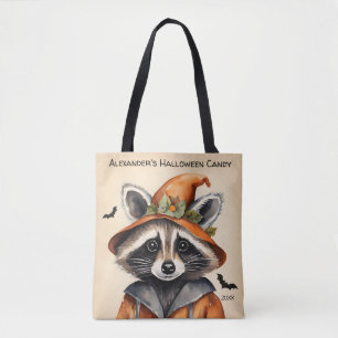 Halloween Raccoon Personalisiert