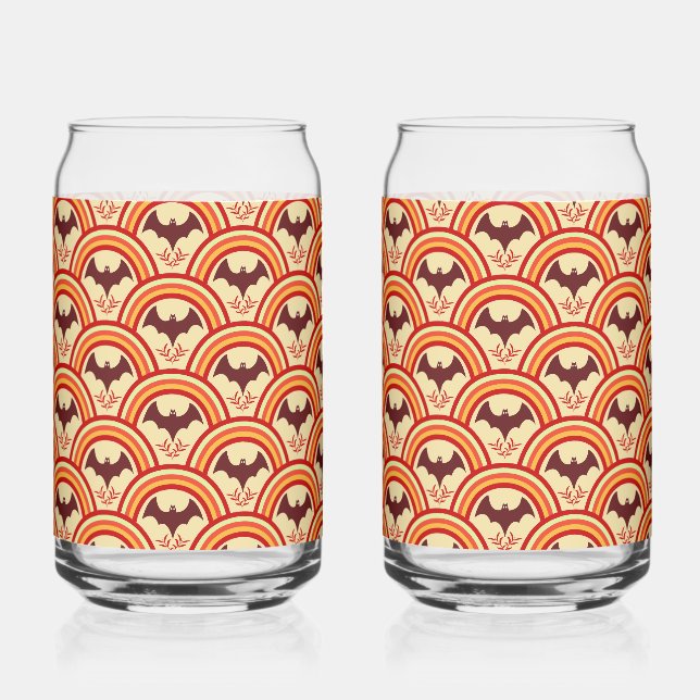 Halloween Rainbow Dosenglas (Vorderseite)