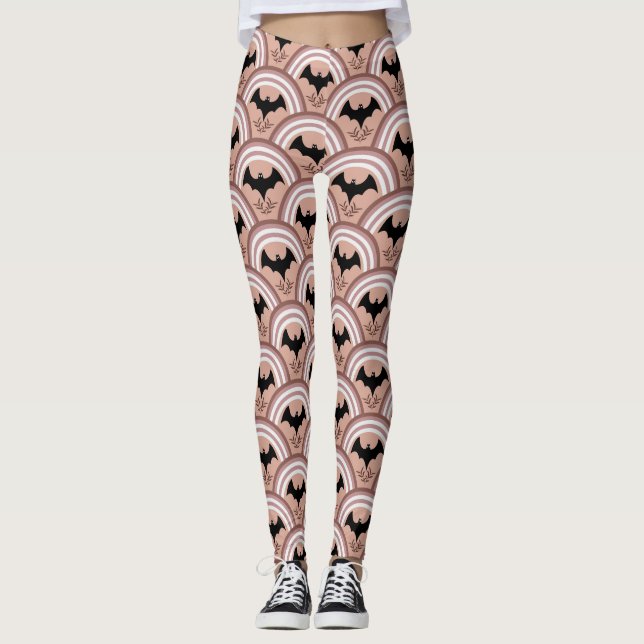 Halloween Rainbow Leggings (Vorderseite)