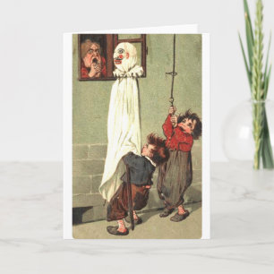 Halloween-Rang Karte