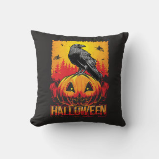 Halloween-Raven-Kissen Kissen