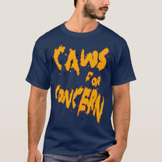 Halloween Ravens Caws zum Spaß Pun Orange Q T-Shirt