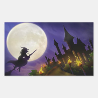 Halloween Rechteckiger Aufkleber
