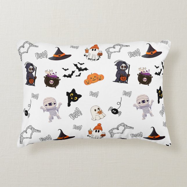 Halloween Rectangle Accent Pillow Dekokissen (Vorderseite)