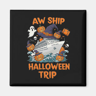 Halloween Reise Frohes Halloween Gruseliger Kürbis Magnet