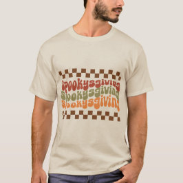 Halloween Retro Vibes | Spookysgiving T-Shirt