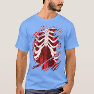 Halloween Rib Cage Kostüm  T-Shirt