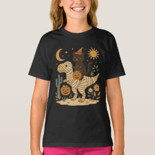 Halloween-Ride von Black Cat & Mummy T-Shirt