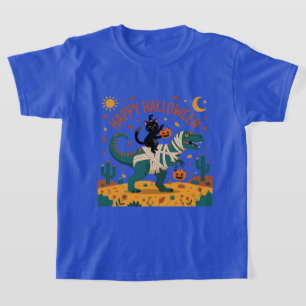 Halloween-Ride von Black Cat & Mummy T-Shirt
