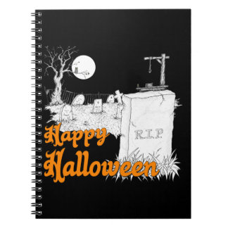 Halloween-RIP Notizblock