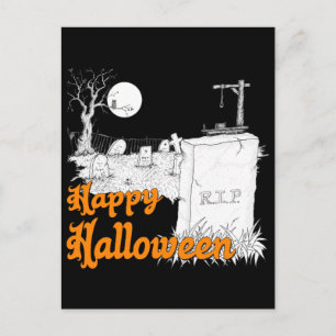 Halloween-RIP Postkarte